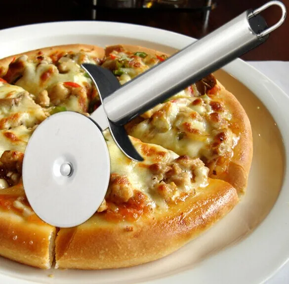 Stainless steel Pizza cutter wholesale Pizza knife cake tools Pizza Wheels scissors food grade