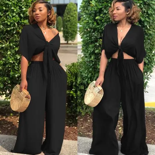 ensemble pantalon ample femme