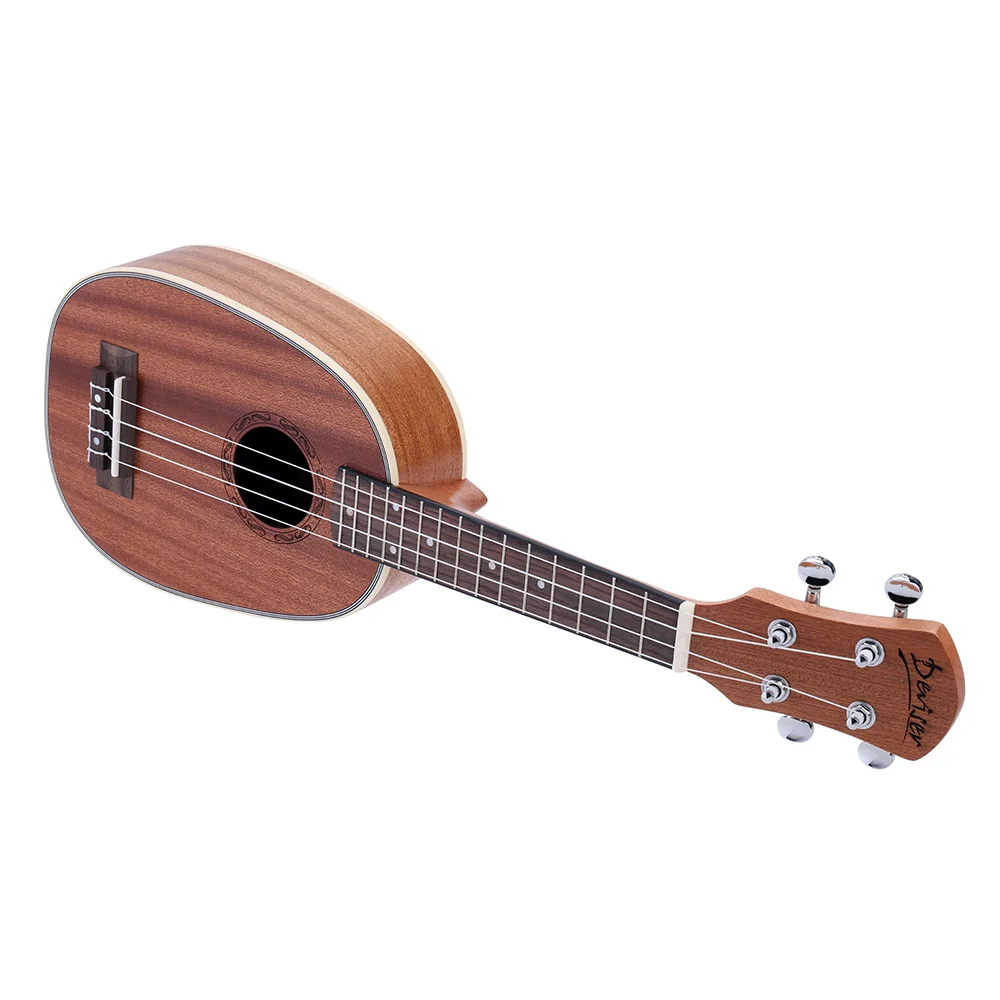 Высокое качество 2" Ананасовый сопрано Укулеле прочный Sapele Ukulele Ukelele матовый 4 нейлоновые струны палисандр гриф