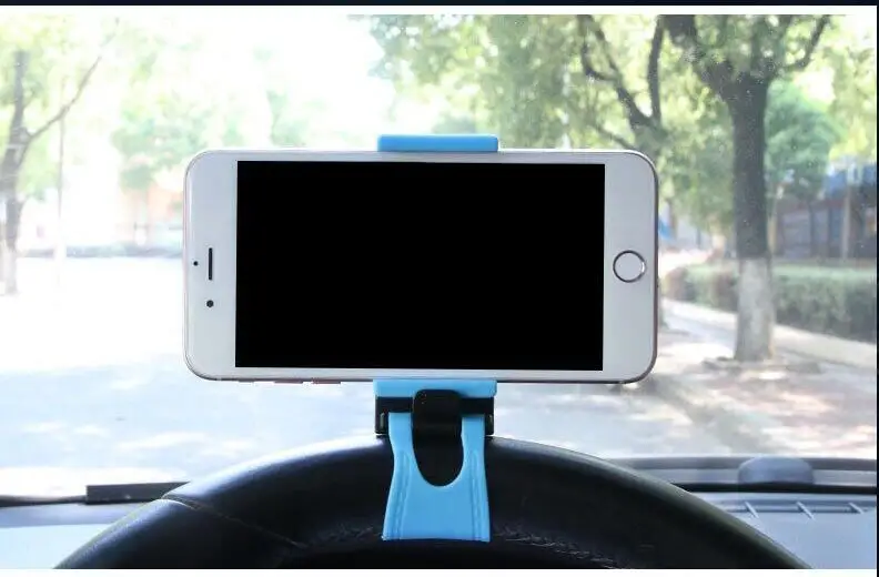 Universal Car Steering Wheel Mobile Phone Holder Bracket For Toyota Camry RAV4 Corolla Honda Fit Accord Civic CR-V Suzuki Grand |