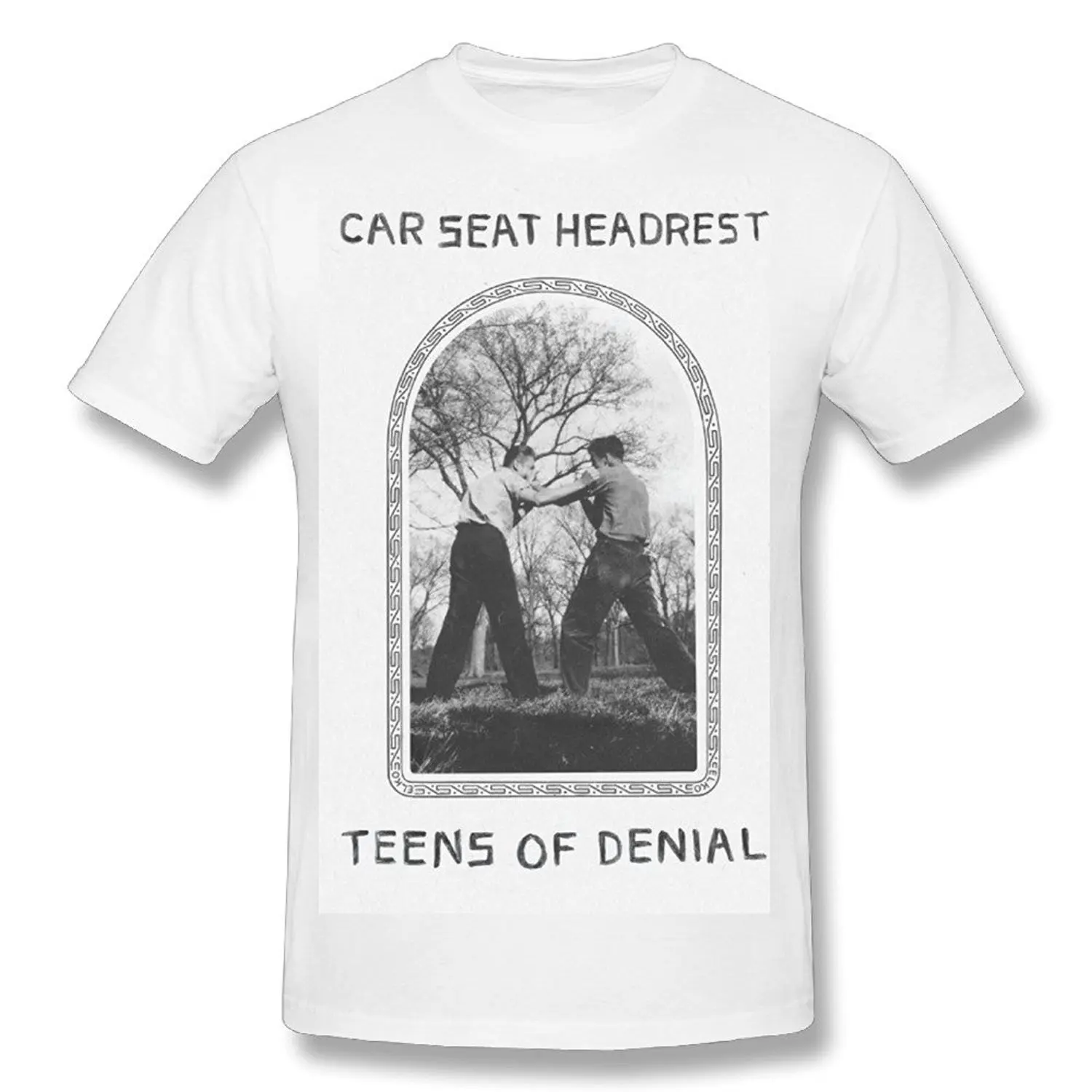 

Lianfa Men's Car Seat Headrest Teens Of Denial T-Shirt