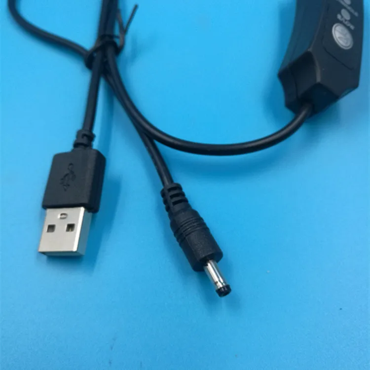 10 шт. USB три провода регулирования температуры переключатель синхронизации 3 цвета индикаторная лампа DC головка регулировка скорости линии переключатель лампы