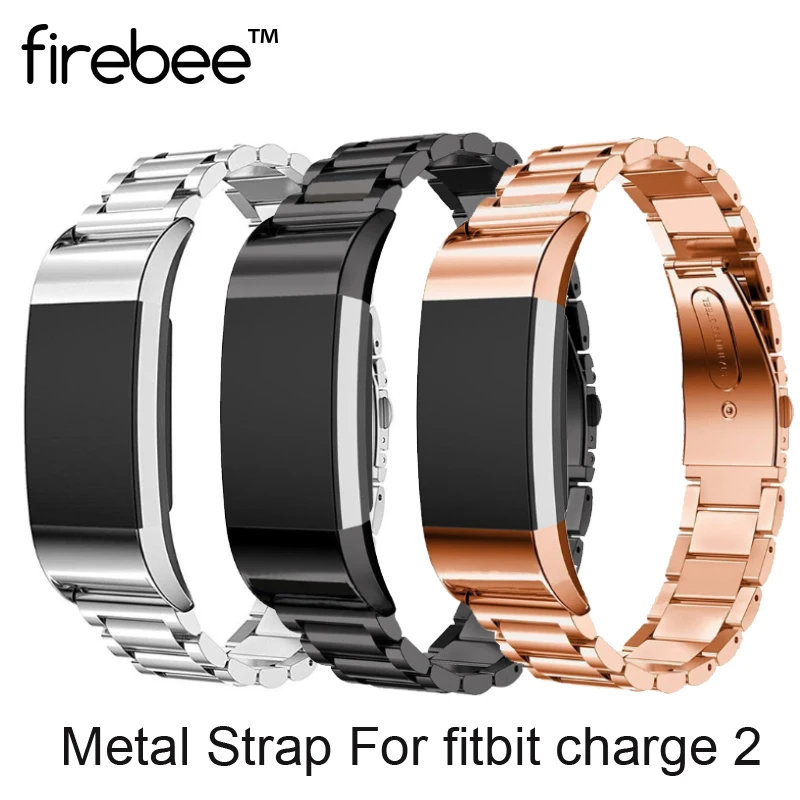 

Metal Strap For Fitbit Charge 2 Watch Band Stainless Steel Smart Watch Strap Bracelet Replacement Stainless Steel For Charge 2