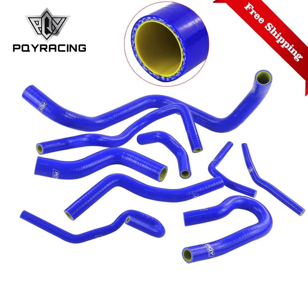 9pcs Auto Silicone Radiator Hose Kit for Honda Civic D15 D16 SOHC EG/EK 1992 1993 1994 1995-2000 Car Accessories 4.5mm Thickness