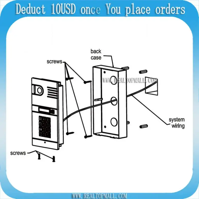 Wireless Wifi Remote Control IP Video Door Phones Wireless IP Intercom System Home Access Door Camera Doorbell phone