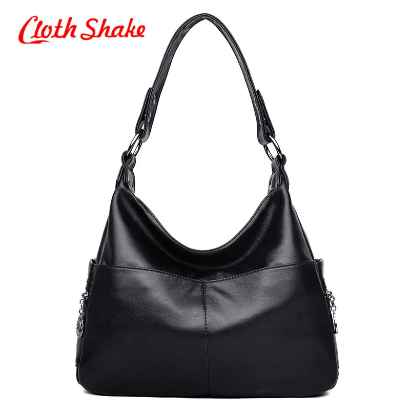 

Cloth Shake High Quality Handbag Women Large Bucket Shoulder Bag Female Crossbody Messenger Swagger Bag Shopping Travelling Pack