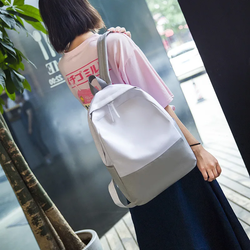 Новые 11 до 19 Весенняя Новинка корейской моды сумка свет торговый массового досуга для отдыха рюкзак