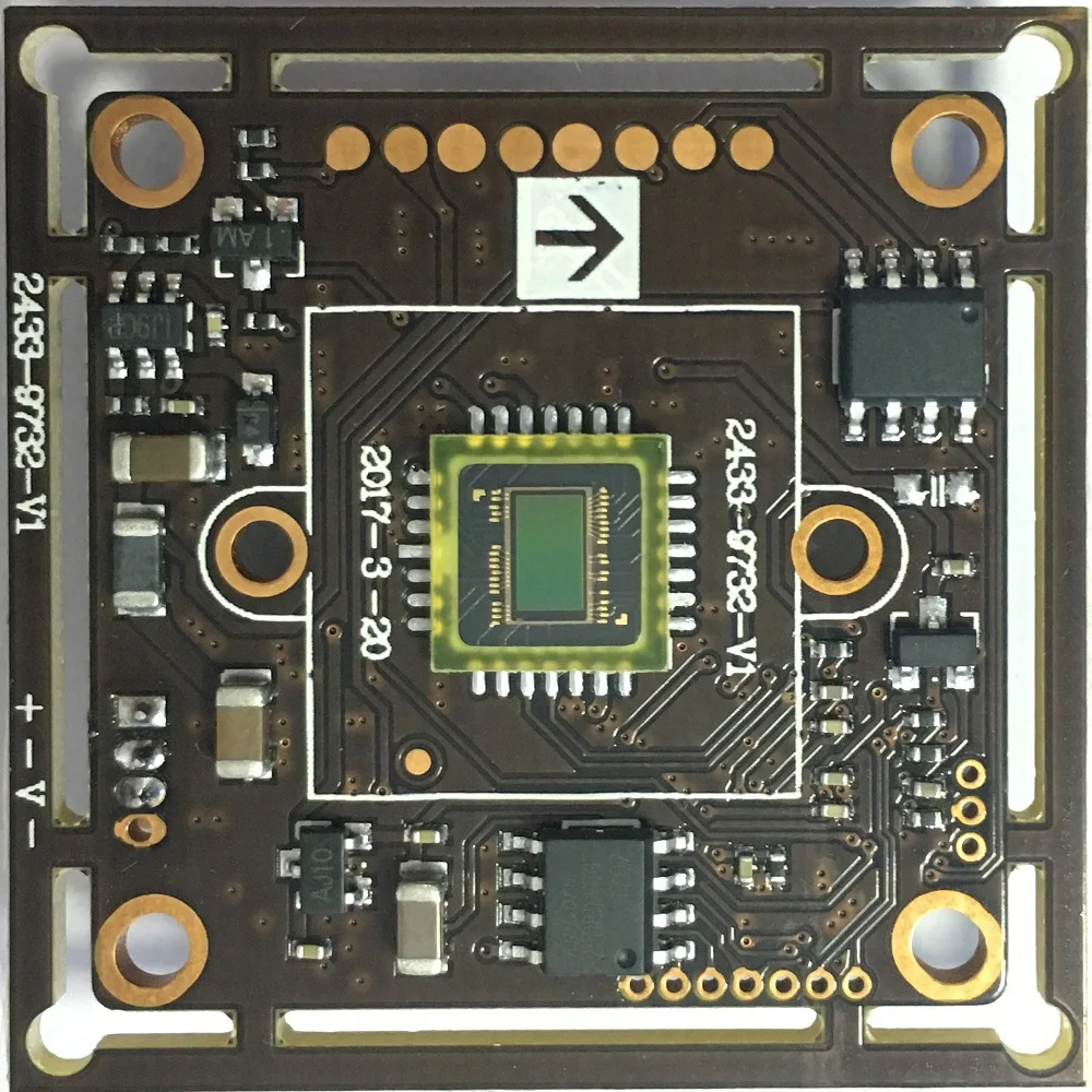 Модуль камеры видеонаблюдения 720 МП OV9732 + NVP2433|cctv camera module|camera module720p module |