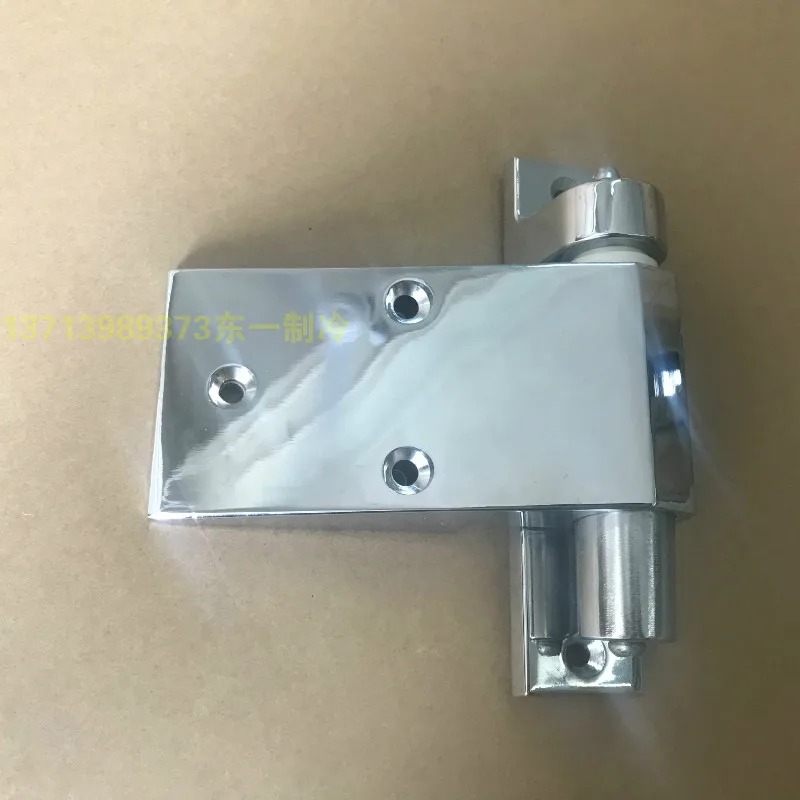 KASON-bisagra de puerta de tres agujeros para almacenamiento en frío, bisagra de puerta cerrada de aleación de Zinc, KTL