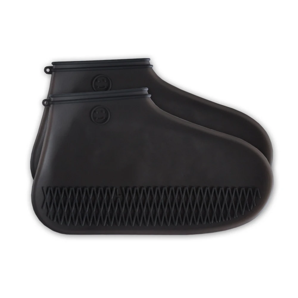 1 пара, портативные эластичные силиконовые чехлы для обуви, водонепроницаемые, защитные, для улицы, Нескользящие, для обуви, дождевик, для дома