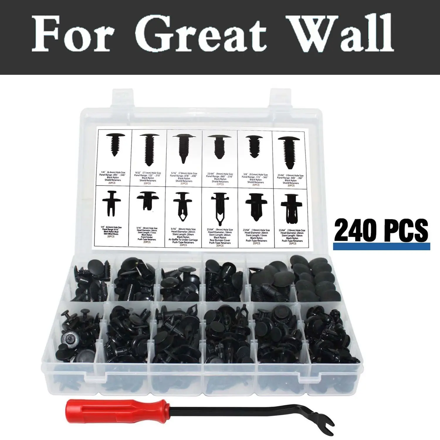Чехол с заклепками для Great Wall Coolbear floid Hover H3 H5 H6 Voleex C10 C30|Клипсы и зажимы авто| |