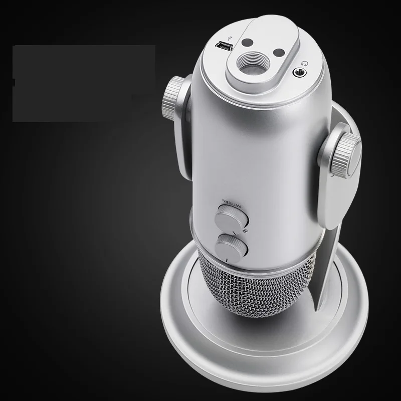 USB конденсаторный микрофон Blue Yeti для прямой трансляции и записи звука с