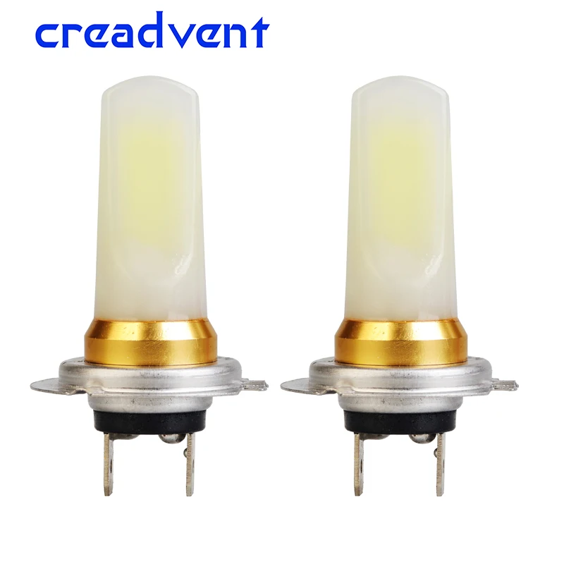 

2Pcs H8 H9 H7 Led H11 HB4 9006 HB3 9005 Car Fog Lights Bulb 1400LM 6000K White Auto Driving Running Lamp 12V Car Style