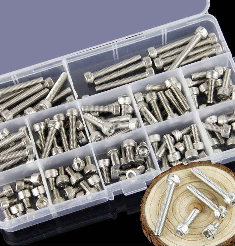 

M3 M4 M5 M6 M8 Hexagon socket button head screws 304 stainless steel round head cap screw Mushroom Head Hex Screws