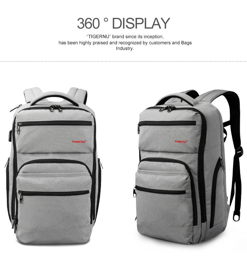 moda usb carregador masculino mochila 15.6 polegada