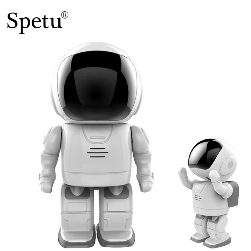 Робот камера Spetu беспроводная IP Wi Fi 2 МП HD 1080P ночного видения сетевая