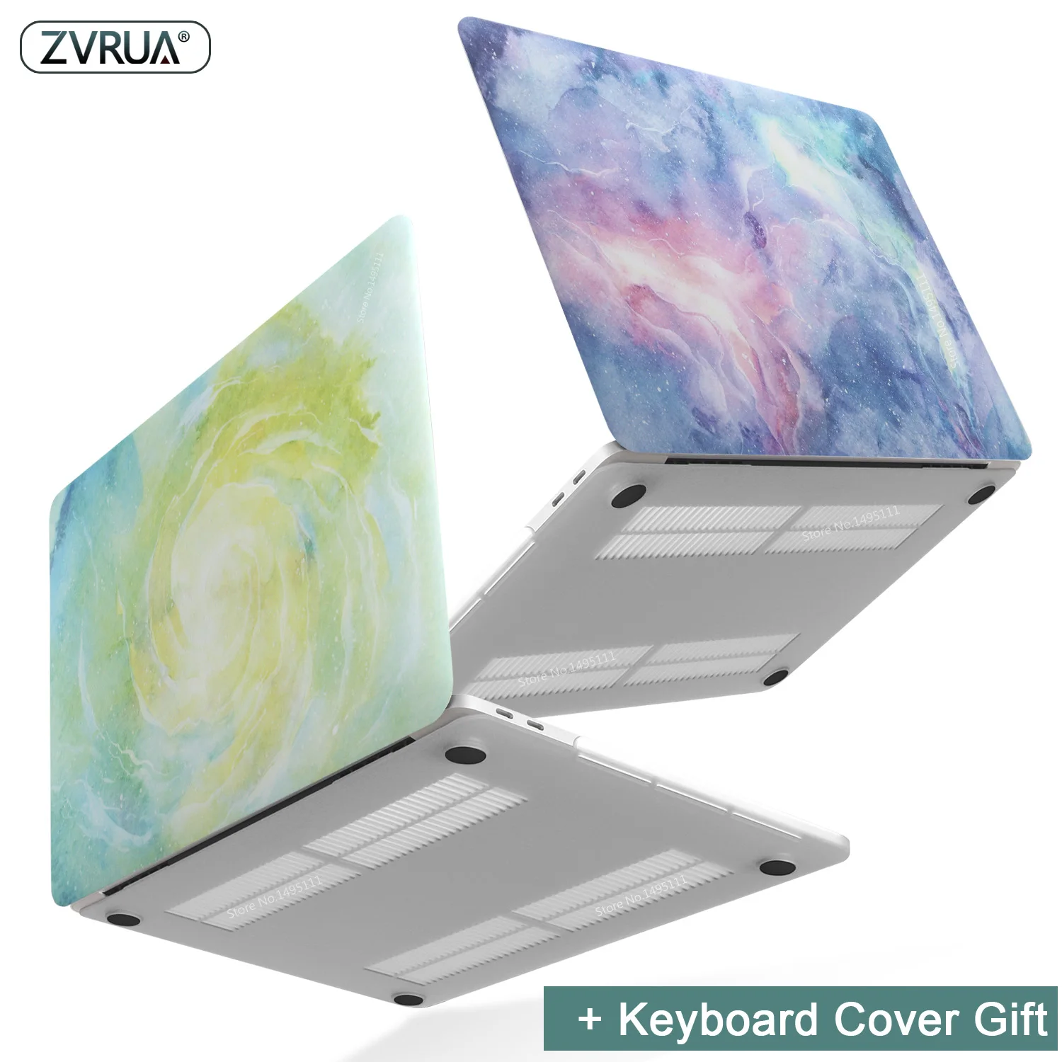 

New Print Abstract oil paintings Laptop Case For MacBook Air Pro Retina 11 12 13 15 inch with Touch Bar + Keyboard Cover
