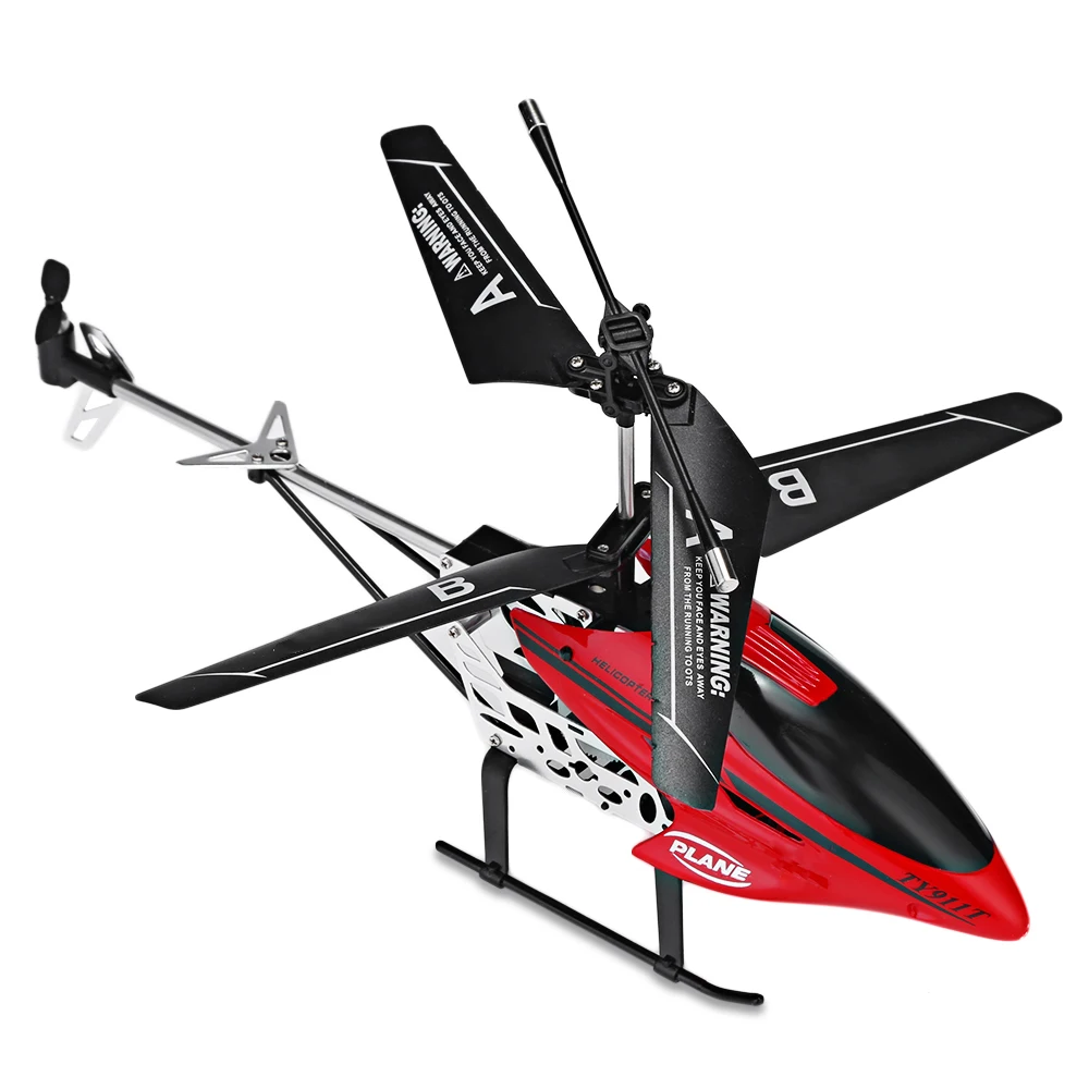 Flytec TY911T 3.5CH Metal RC Helicopter Model with Gyroscope Mini Drone Remote Control RC Drone Aircraft Kids RC Toy Gifts (24)