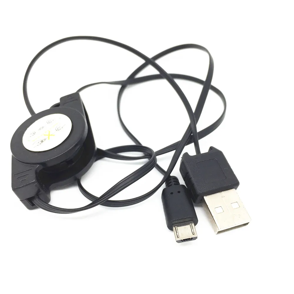 Выдвижной Micro USB кабель для зарядки и синхронизации данных Motorola Droid A855 X Mb810 Backflip Qa1