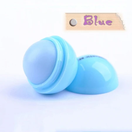 1 шт. против трещин натуральный увлажняющий завод Sphere Бальзамы для губ крем - Цвет: sky blue