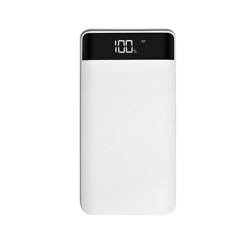 

DIY Power Bank Case Dual 2 USB Port Battery Charger Box 8*18650 with LED Display(No battery) Dropshipping 2019