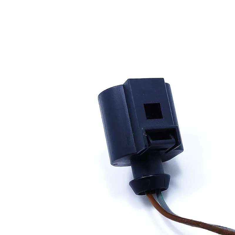 OEM 2 контактный черный плоский разъем для V W AUDI 1J0 973 702 GOLF PASSAT TIGUAN jett a A1 A2 A3 A4 A5 A6 A7 A8 Q3