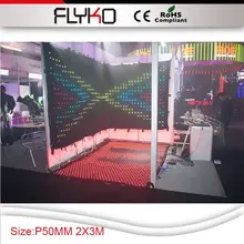 P50 2X3 M горячая Распродажа в передвижное электропитание на китайском рынке, используя технологию электронно СВЕТОДИОДНЫЕ дисплеи