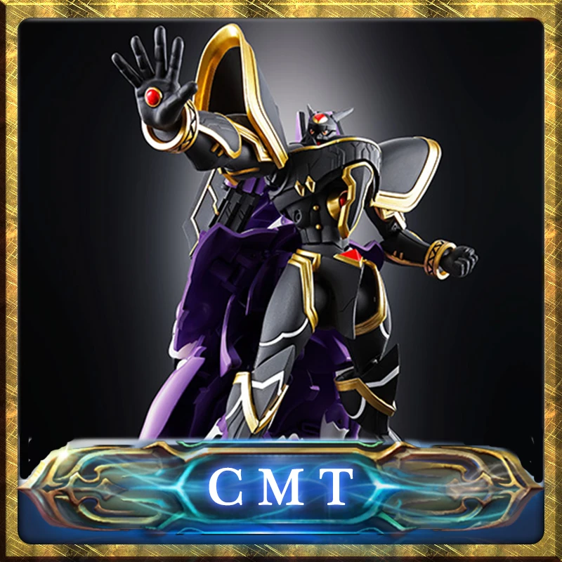 

CMT Origianl Bandai Tamashii Nations Digimon Dukemon Digivolving Spirits DVS 05 Alphamon Anime PVC Toys Figure