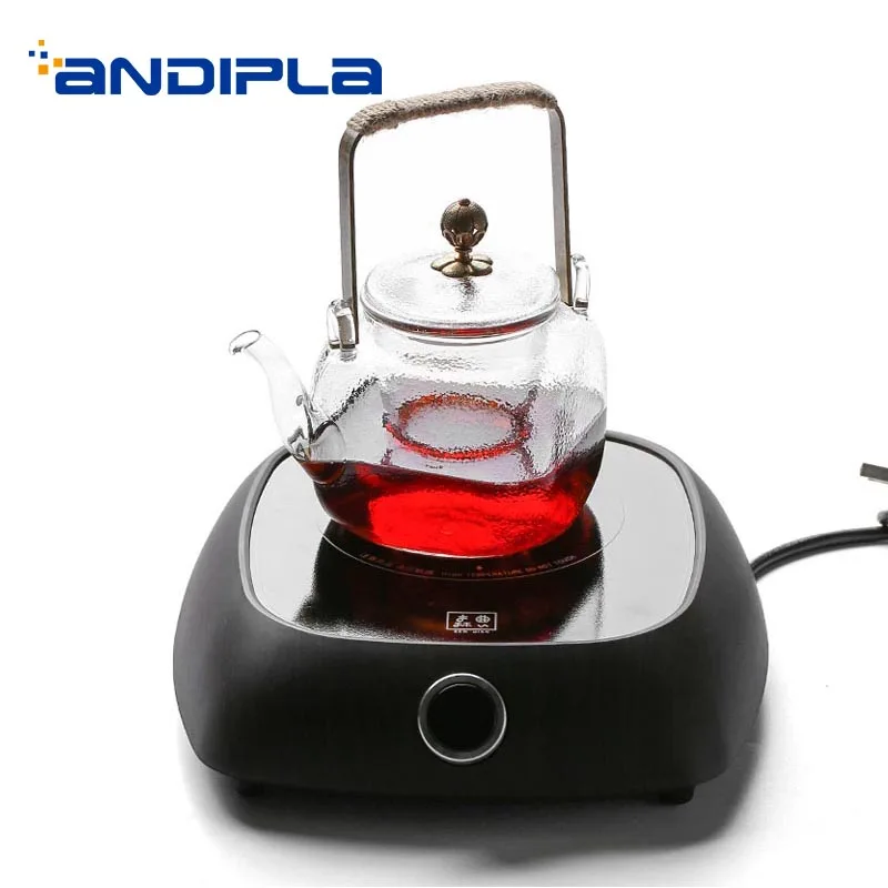 

220V Japanese-style PC Electric Ceramic Heater Heat Resistant Glass Teapot / Chinese Kung Fu Tea Set Accessories Drinkware Stove