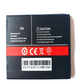 

2600mAh R9 cell phone battery For CUBOT R9 Smart Phone Battery with phone stander for gift