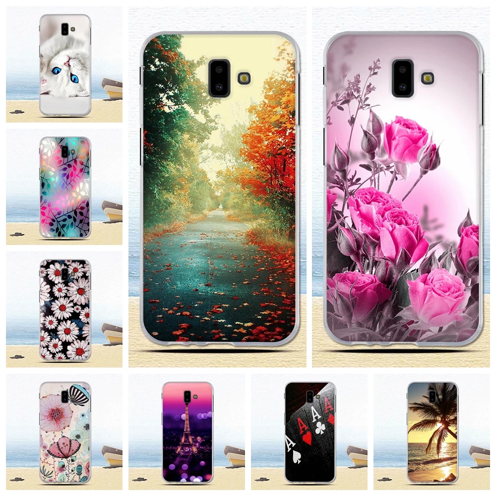 

For Samsung Galaxy J6 Plus Case J610 For Samsung J6 Prime Soft Silicone Back Cover For Samsung Galaxy J6 Plus Case J 6 Plus J6 +