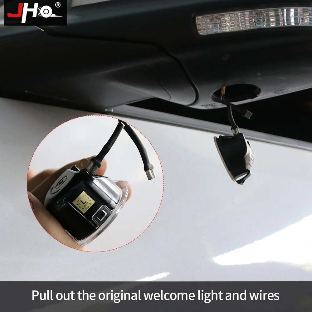  JHO 2x Car Door Ghost Shadow LED Logo Projector For Ford Explorer 2012-2018 EVEREST 15-17 Focus Mon - 32911818554