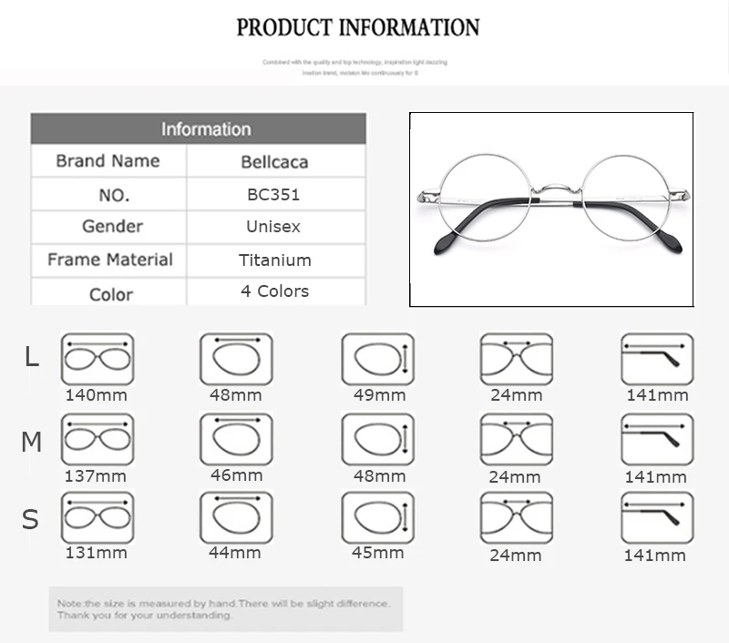 Очковые оправы Для женщин Для мужчин чистый Титан круглый Винтаж очки компьютерные оптический прозрачные линзы очки кадр BC351