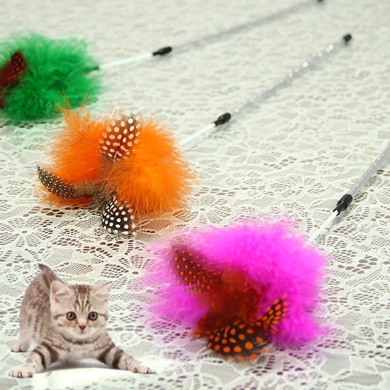 5pcs/lot 50cm Cat Jumping Toy Juguetes Para Gatos Pet Cats Teaser