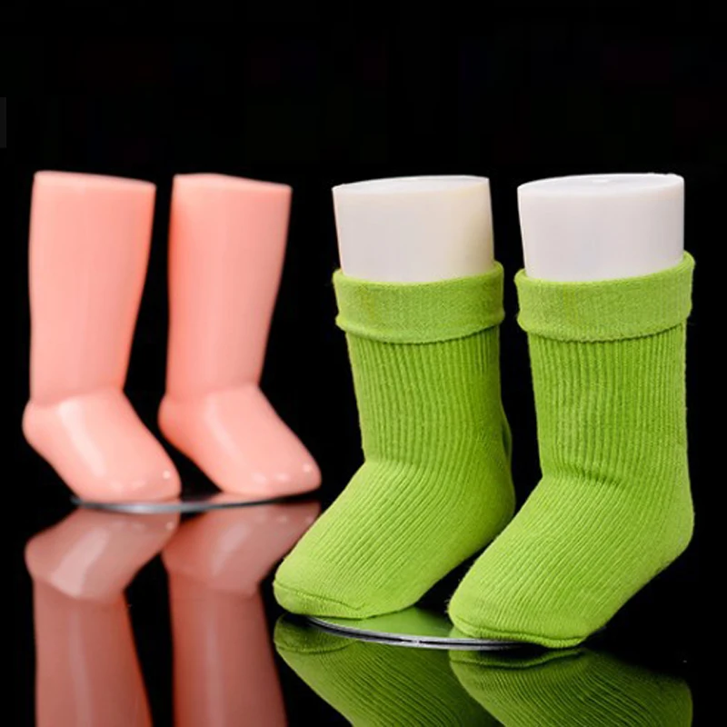 1 Pair White Color PE Mannequin Feet 2018 Children Foot Display Mold 9cm Baby Child Mannequin Foot For Sock Display (6)