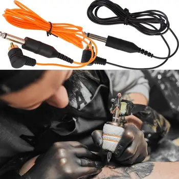 

Durable Tattoo Machine Ultra-fine Hook Line RCA Interface Durable Right Angle Elbow Clip Cord