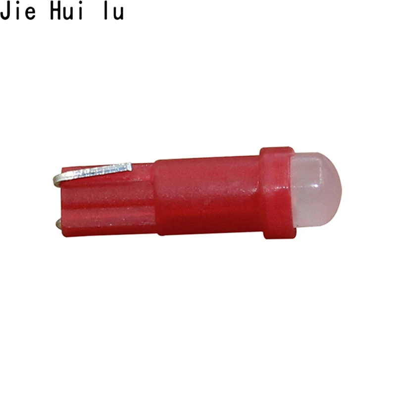 1 шт. T5 SMD керамическая Светодиодная лампа для приборной панели автоматический