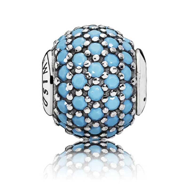 

Trendy Small Hole Authentic 925 Sterling Silver Bead Wisdom Essence Charm Fit Pandora Bracelets Bangles Women DIY Jewelry Gift