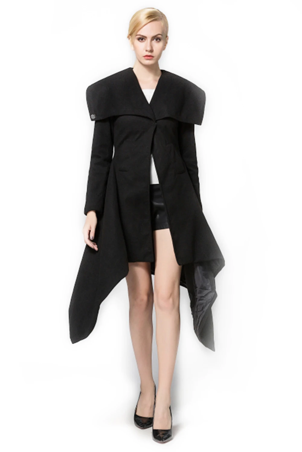 2017 Maternity Woolen Trench Wrap Long Cape Lapel Wool Blend Longline Winter Fall Warm Coat Overcoat with Lining 2017 Maternity Woolen Trench Wrap Long Cape Lapel Wool Blend Longline Winter Fall Warm Coat Overcoat with Lining