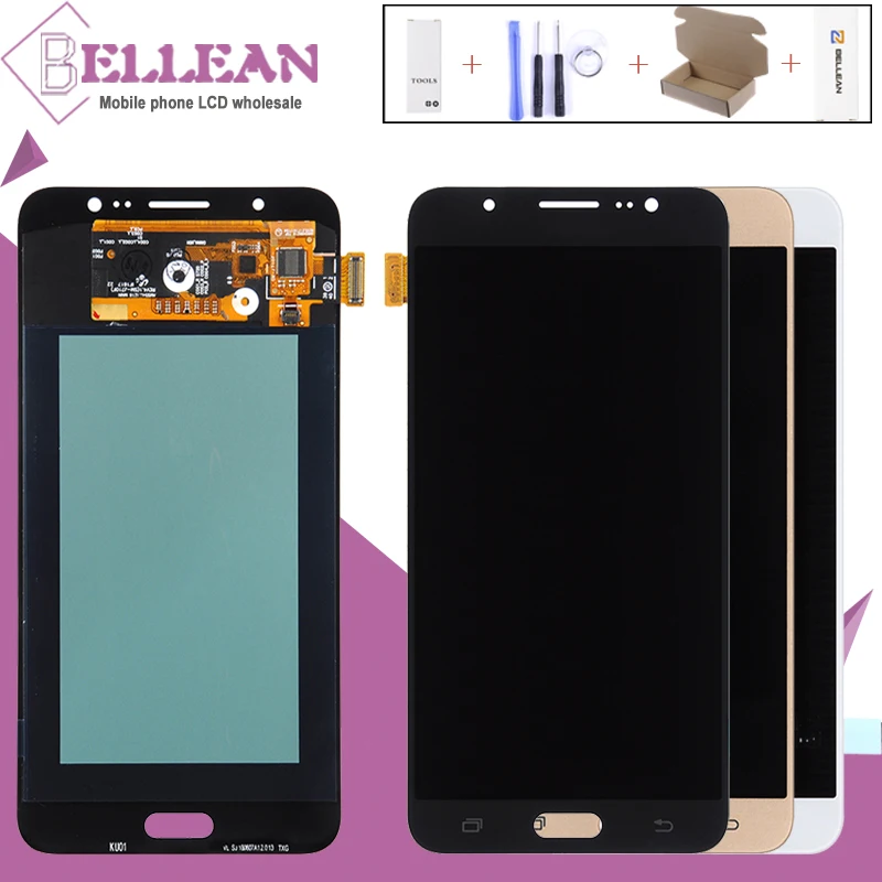 

HH OLED For Samsung Galaxy J710 Lcd Touch Screen Digitizer Assembly SM-J710F J710M J710H Display J7 2016 LCD Free Shipping