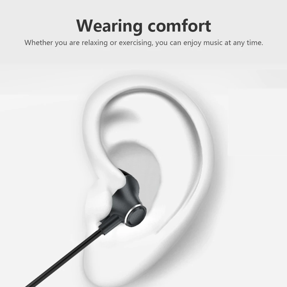 Наушники вкладыши Bluetooth бас сабфувер и гарнитура для iphone xiaomi DJ mp3 спортивные