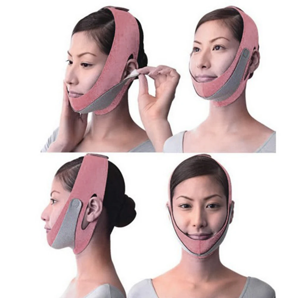 

Thin Face Lift Massager Face Slimming Mask Belt Facial Massager Tool Anti Wrinkle Reduce Double chin Bandage Face shaper