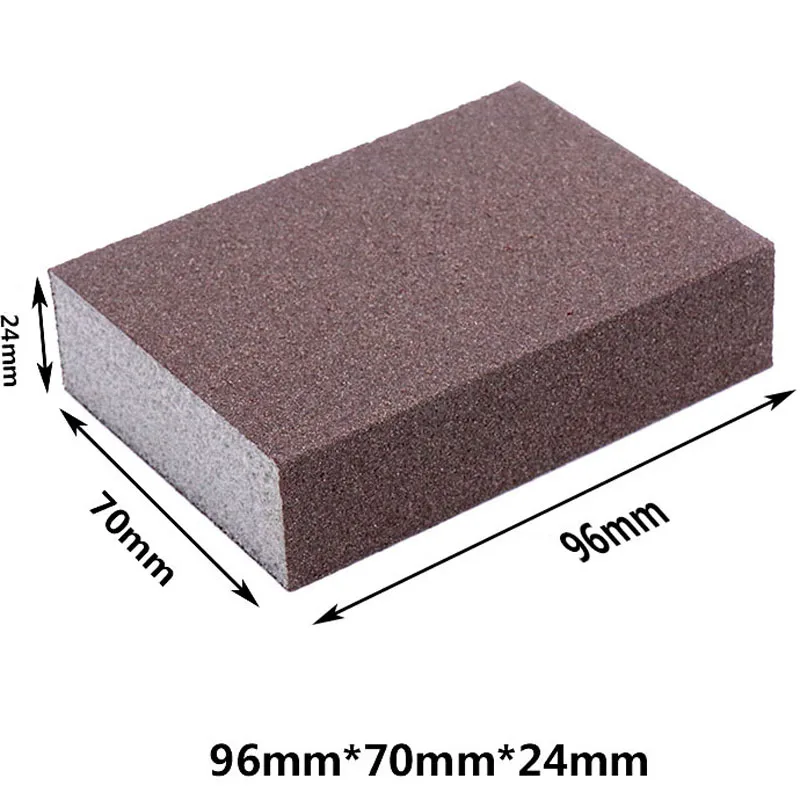 

Houseeker Nanometer Diamond Sand Descaling Magic Pan Pot Double Side Polishing Sponge Sandpaper Sand Polishing Sponge