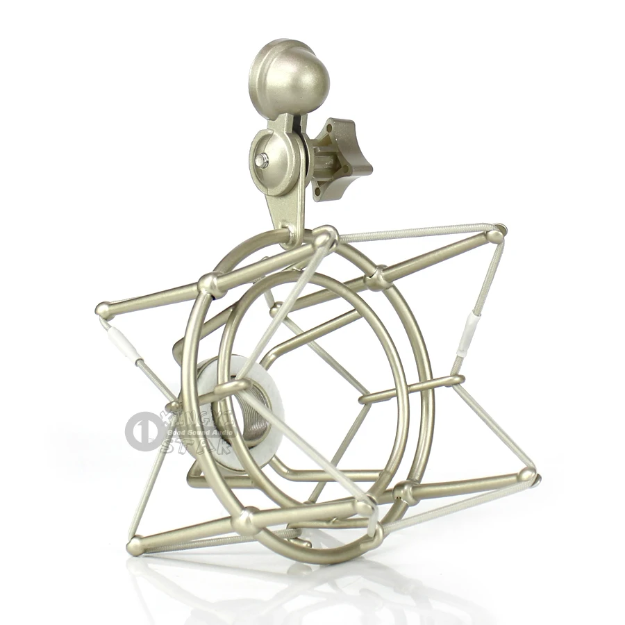 Metal Shock Mount Microphone Spider Mic Stand For Audio Technica AT2020