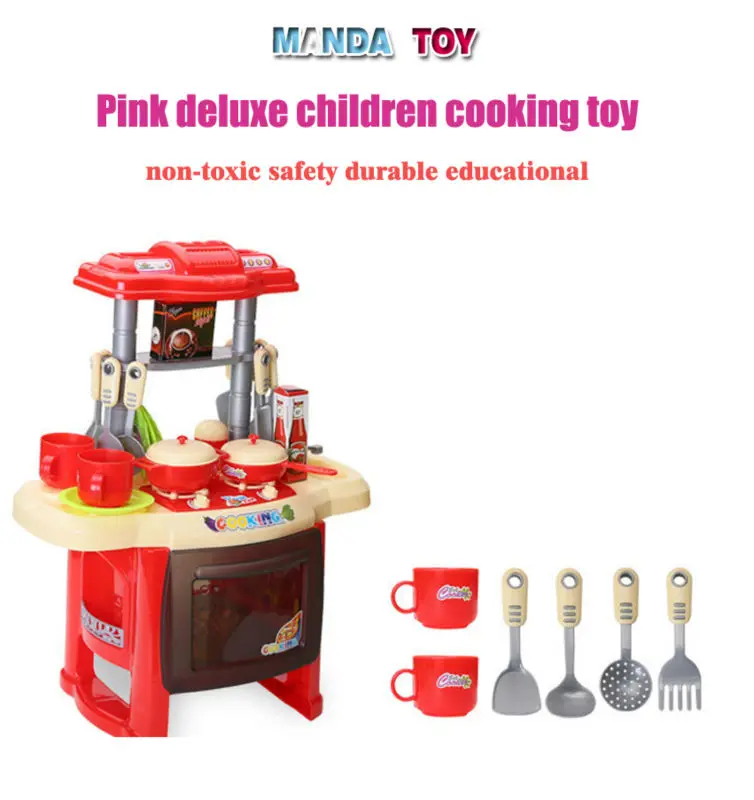 Red Play Kitchen Set red play kitchen promotion-shop for promotional red play kitchen Red Play Kitchen Set red play kitchen promotion-shop for promotional red play kitchen