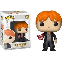 FUNKO POP Новое поступление Рон Уизли 71 # виниловые Фигурки Коллекционная модель игрушки для детей подарки на день рождения для девочек