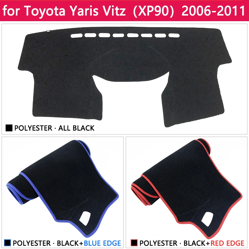 Для Toyota Yaris Vitz XP90 2006~ 2011 90 Противоскользящий коврик, коврик на приборную панель Зонт коврик для панели автомобильные аксессуары 2007 2008 2009