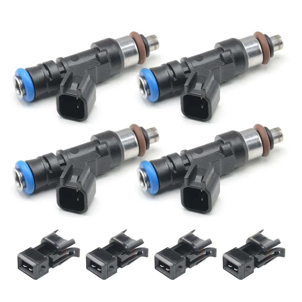 Топливные форсунки AP01 4 шт. для Audi A4 TT VW Golf Jetta 1 8 T turbo EV14 60lb 630cc 0280158298 0 280 158 298| |