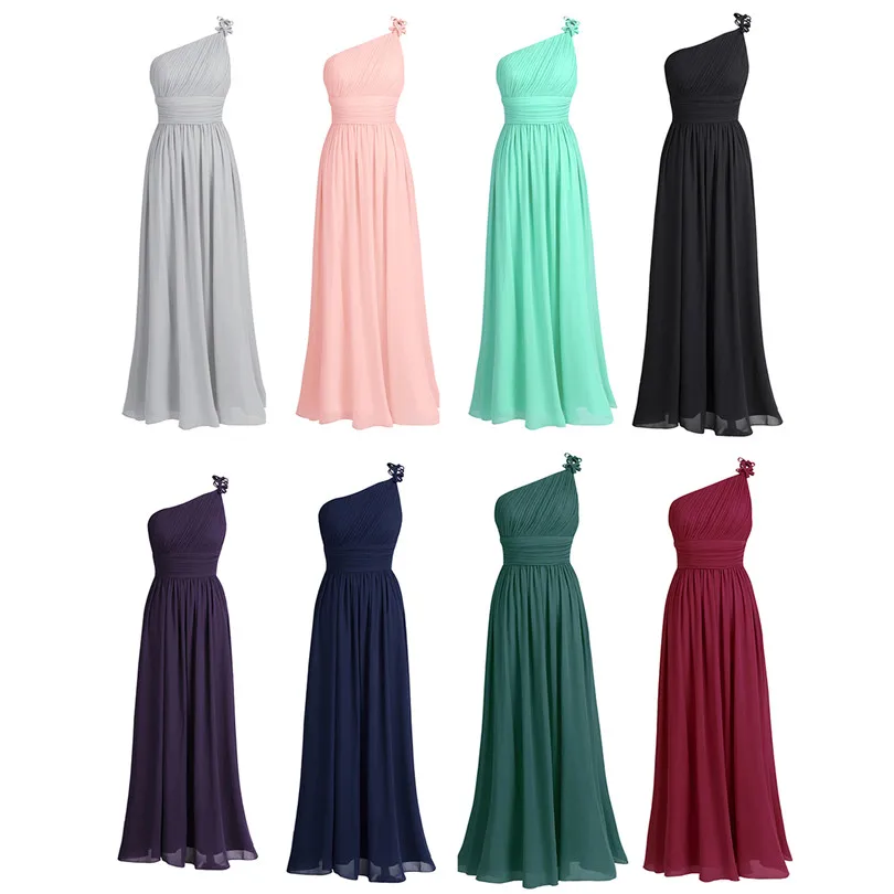 2018 бордовое шифоновое длинное торжественное платье макси Vestidos De Festa принцессы
