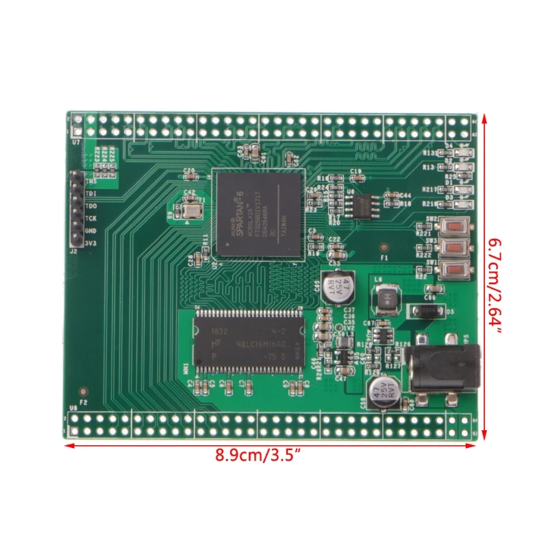 XC6SLX16 Спартанский 6 Xilinx FPGA макетная плата с картой памяти 32 Мб Micro SDRAM(синхронное динамическое ОЗУ) MemoryWholesale дропшиппинг